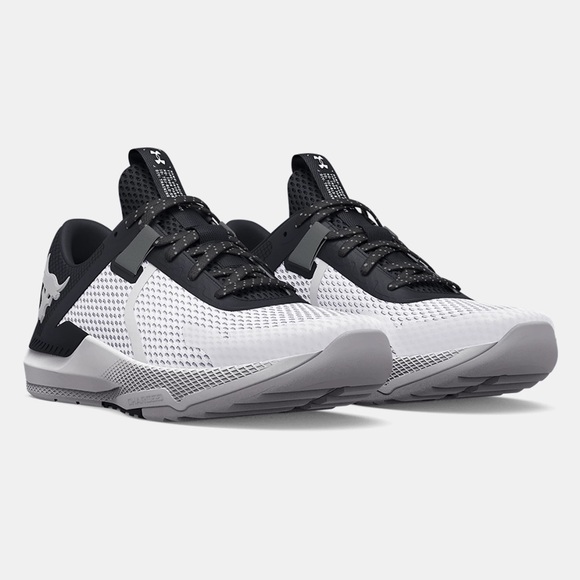 Under Armour Project Rock BSR 2 Training Shoes Mens 11.5 Black/White - Picture 9 of 9